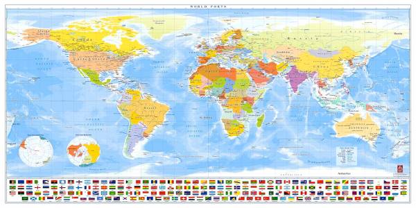 Παγκόσμιος Χάρτης - Λιμάνια