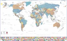 Παγκόσμιος χάρτης winkel Νέος Λατινικά-A