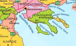 Πολιτικος Χάρτης Ελλάδας