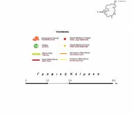 Χάρτης Περιφέρειας Ανατολικής Αττικής-Καποδιστριακοί Δήμοι