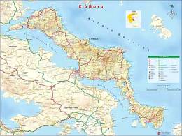 Χάρτης Εύβοιας