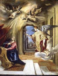 El Greco - Ευαγγελισμός της Θεοτόκου
