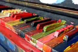 Colorful Piano Tiles