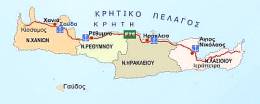 Χάρτης Ελλάδας-Κύριοι Λιμένες