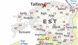 ΧΑΡΤΗΣ ΕΥΡΩΠΗΣ  ΤΑΧΥΔΡΟΜΙΚΟΙ  ΚΩΔΙΚΟΙ
