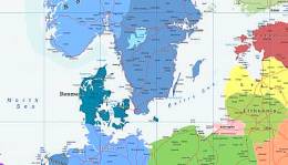 Χάρτης Ποταμών Βόλγα & Ντον (Αγγλικά)