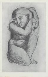 Woman Combing her Hair