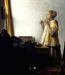 Young Woman With a Pearl Necklace