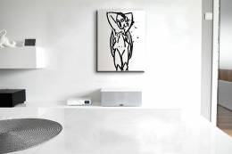Naked With Arms Raised