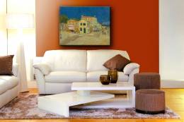 The yellow house (The street)