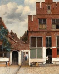 View of Houses in Delft known as The Little Street