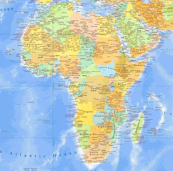 Παγκόσμιος Χάρτης - Λιμάνια