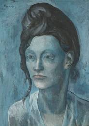 Woman with a Helmet of Hair
