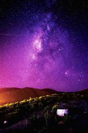 Astronomy Purple