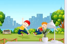 Boys Playing