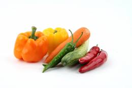 Carrot Chillies Cucumber