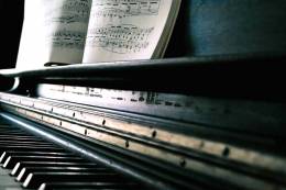Piano Close Up