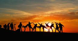 Sunset Friends