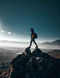 Hiking Man