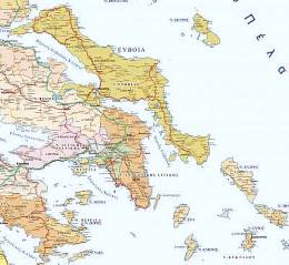 Χάρτης Ελλάδας-Σχέδιο Καλλικράτης, Ορθογώνιος με ένθετο
