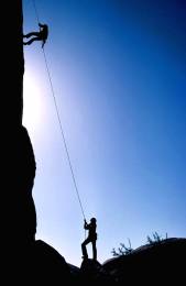 People Climbing
