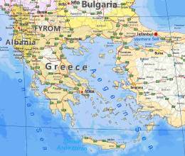 Χάρτης Ευρώπης (Αγγλικά)