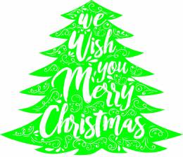 We Wish You Merry Christmas Tree