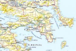 Χάρτης Εύβοιας