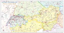ΧΑΡΤΗΣ ΤΑΧΥΔΡΟΜΙΚΩΝ ΚΩΔΙΚΩΝ ΑΥΣΤΡΙΑ-ΕΛΒΕΤΙΑ(POSTAL CODE MAP)