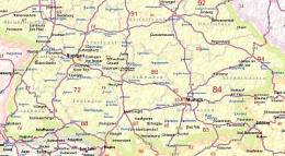 ΧΑΡΤΗΣ ΤΑΧΥΔΡΟΜΙΚΩΝ ΚΩΔΙΚΩΝ ΓΕΡΜΑΝΙΑ(POSTAL CODE MAP)