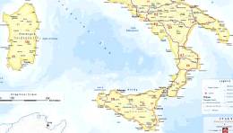 ΧΑΡΤΗΣ ΤΑΧΥΔΡΟΜΙΚΩΝ ΚΩΔΙΚΩΝ ΙΤΑΛΙΑΣ(POSTAL CODE MAP)